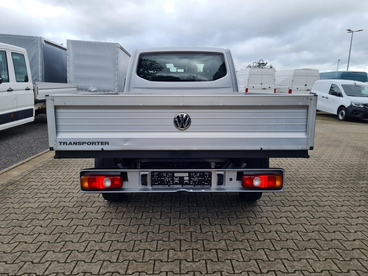 Volkswagen T6.1 Doka Pritsche Plane 6-Sitze Klima Komfort - Furgoneta caja abierta, Furgoneta combi: foto 5 Volkswagen T6.1 Doka Pritsche Plane 6-Sitze Klima Komfort - Furgoneta caja abierta, Furgoneta combi: foto 5