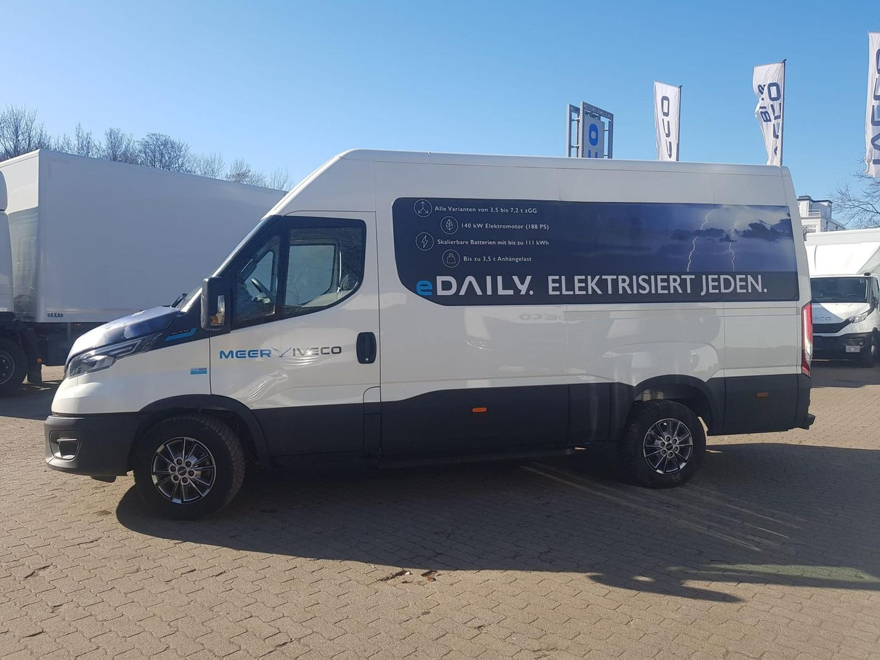 Iveco Daily 38S14E V Rückfahrkamera, AHK mit 3,5t, ... - Furgón, Furgoneta eléctrica: foto 3 Iveco Daily 38S14E V Rückfahrkamera, AHK mit 3,5t, ... - Furgón, Furgoneta eléctrica: foto 3