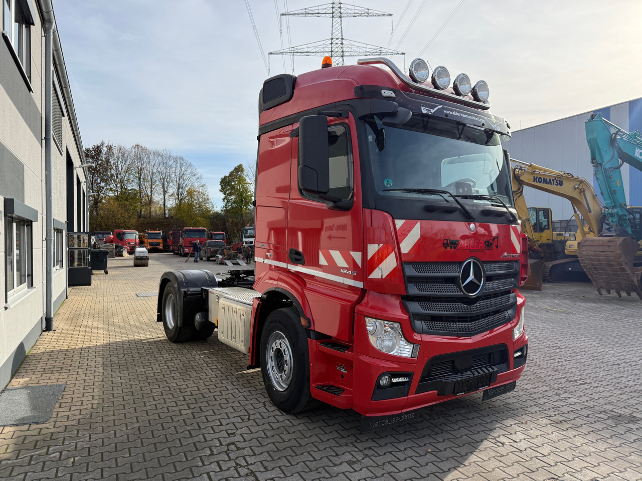 Mercedes-Benz 1845 Actros SZM Klima Retarder Nebenantrieb - Cabeza tractora: foto 3 Mercedes-Benz 1845 Actros SZM Klima Retarder Nebenantrieb - Cabeza tractora: foto 3