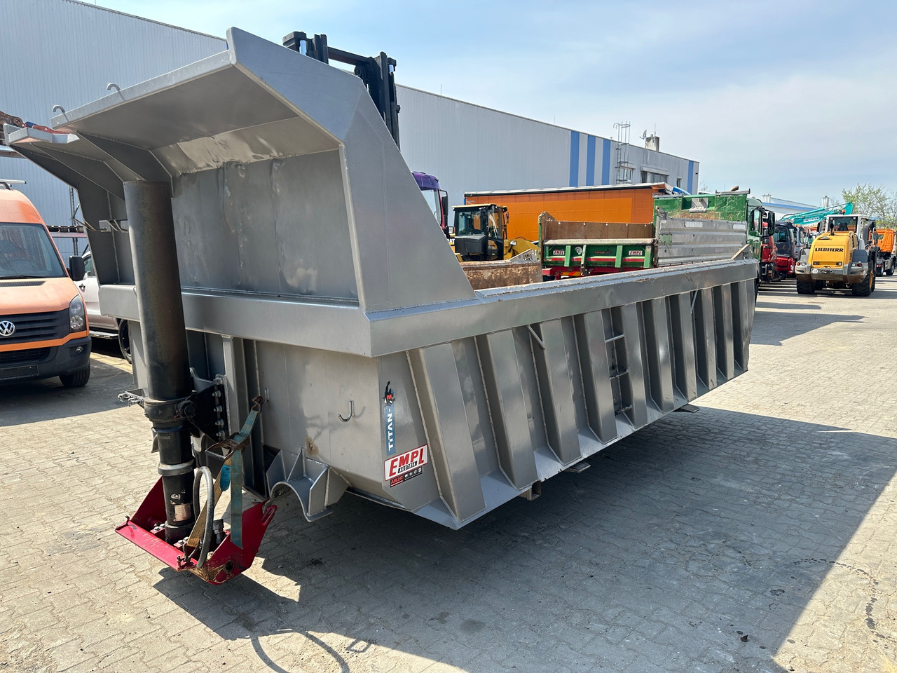 Empl Kipperaufbau für Wechselsystem ca. 14 m3 - Carrocería basculante: foto 5 Empl Kipperaufbau für Wechselsystem ca. 14 m3 - Carrocería basculante: foto 5