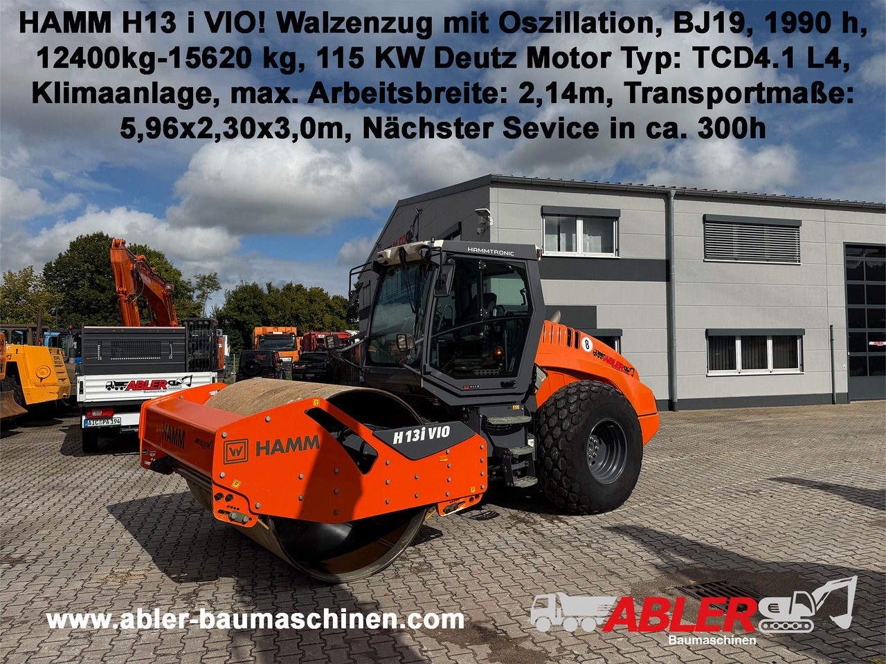 Hamm H13i VIO Oszillation Walzenzug TOP - Compactador: foto 1 Hamm H13i VIO Oszillation Walzenzug TOP - Compactador: foto 1