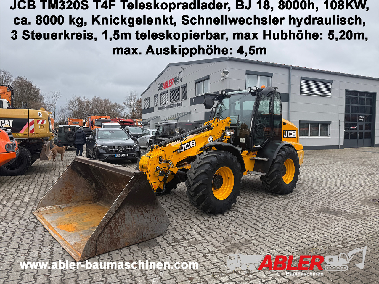 JCB TM320S Teleskopradlader SW - Cargadora de ruedas: foto 1 JCB TM320S Teleskopradlader SW - Cargadora de ruedas: foto 1