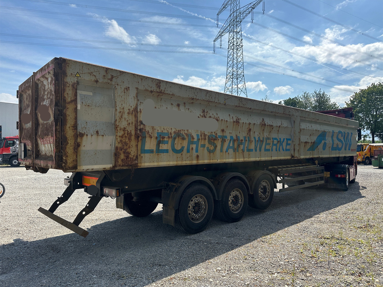Reisch RHKS-35/24SL Stahl Kippmulde 50 m3 Metallschrott - Semirremolque volquete: foto 5 Reisch RHKS-35/24SL Stahl Kippmulde 50 m3 Metallschrott - Semirremolque volquete: foto 5