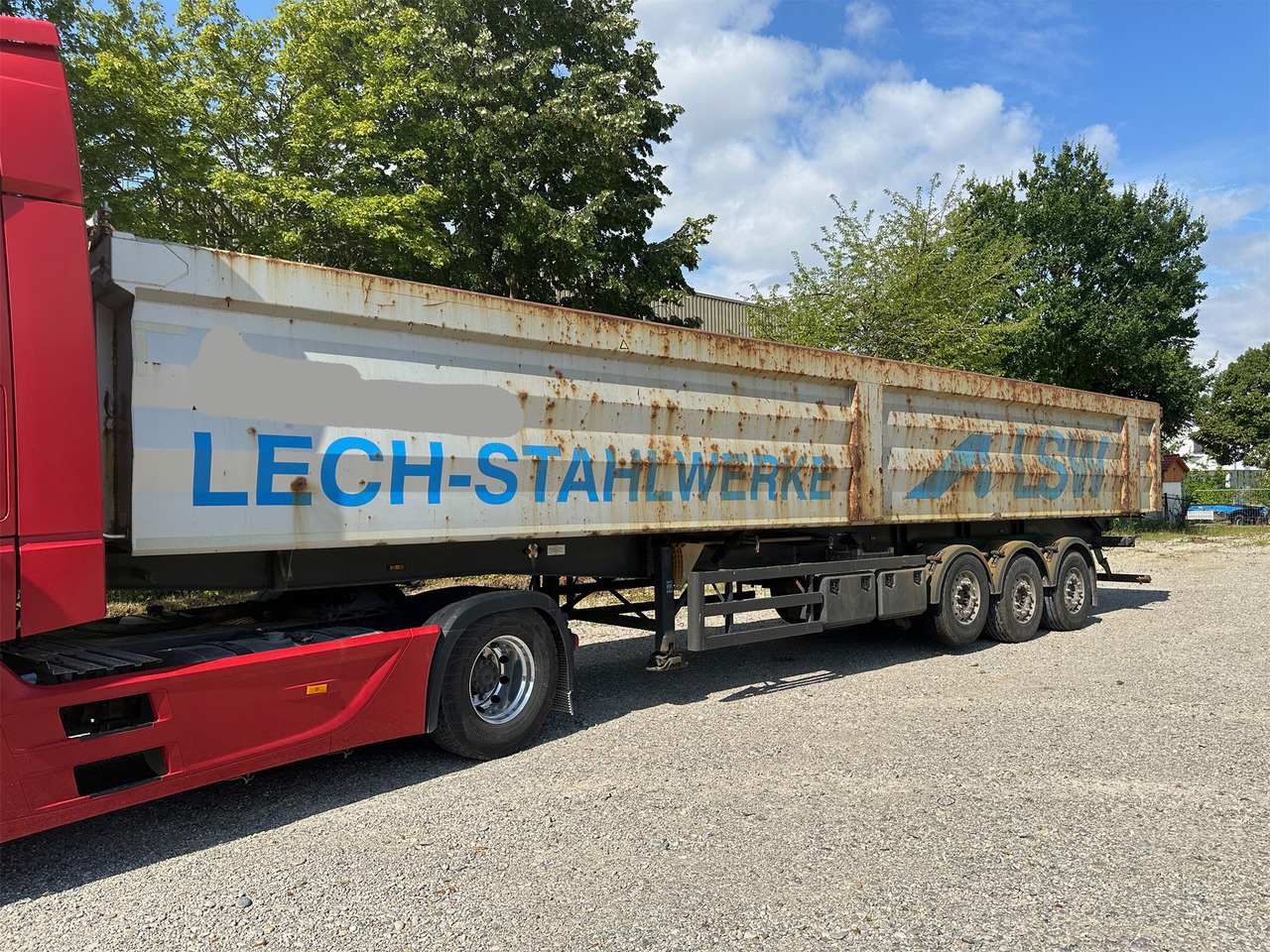 Reisch RHKS-35/24SL Stahl Kippmulde 50 m3 Metallschrott - Semirremolque volquete: foto 3 Reisch RHKS-35/24SL Stahl Kippmulde 50 m3 Metallschrott - Semirremolque volquete: foto 3