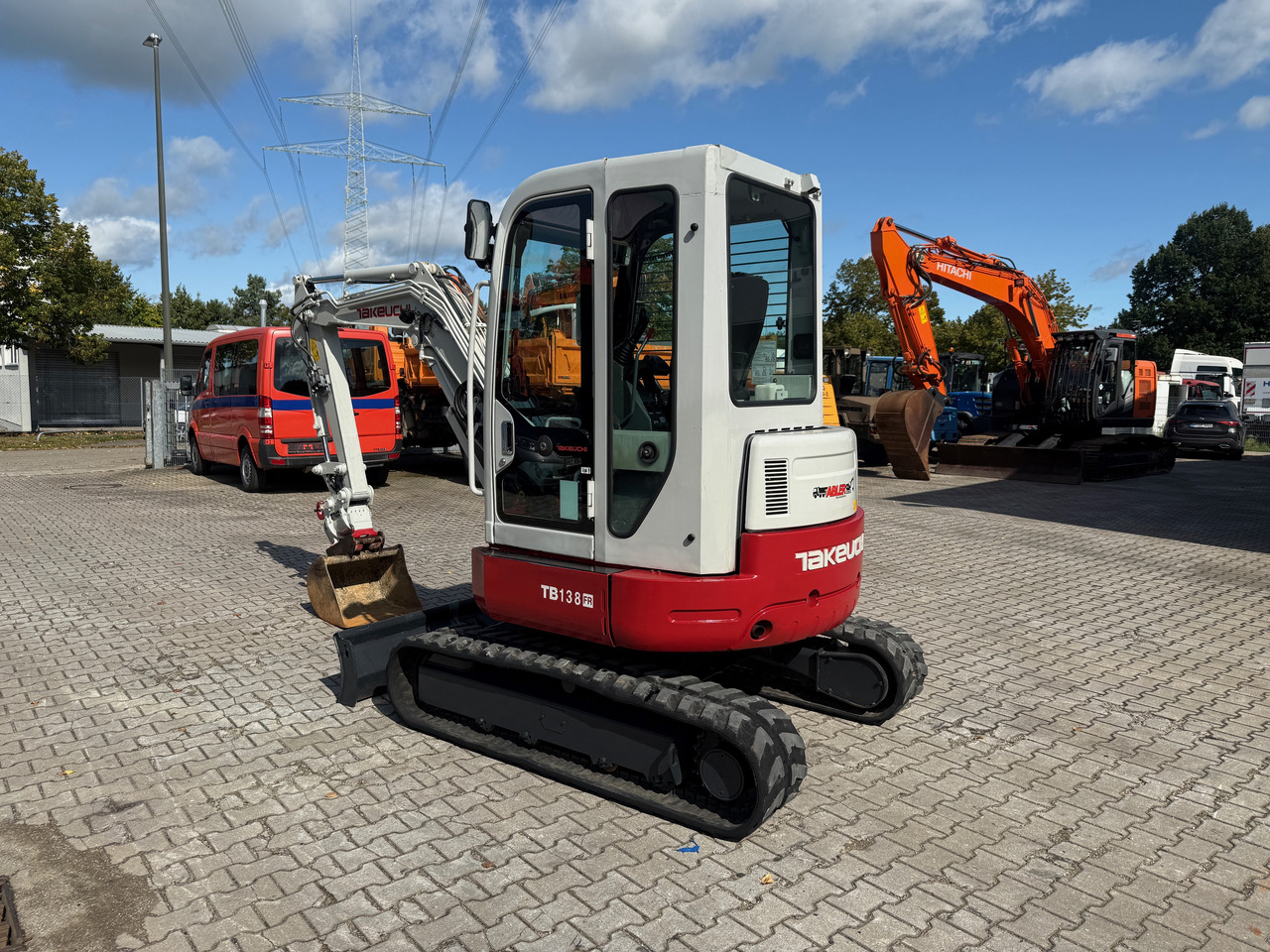 Takeuchi TB138FR Hüllkreis Minibagger Powertilt - Excavadora: foto 5 Takeuchi TB138FR Hüllkreis Minibagger Powertilt - Excavadora: foto 5
