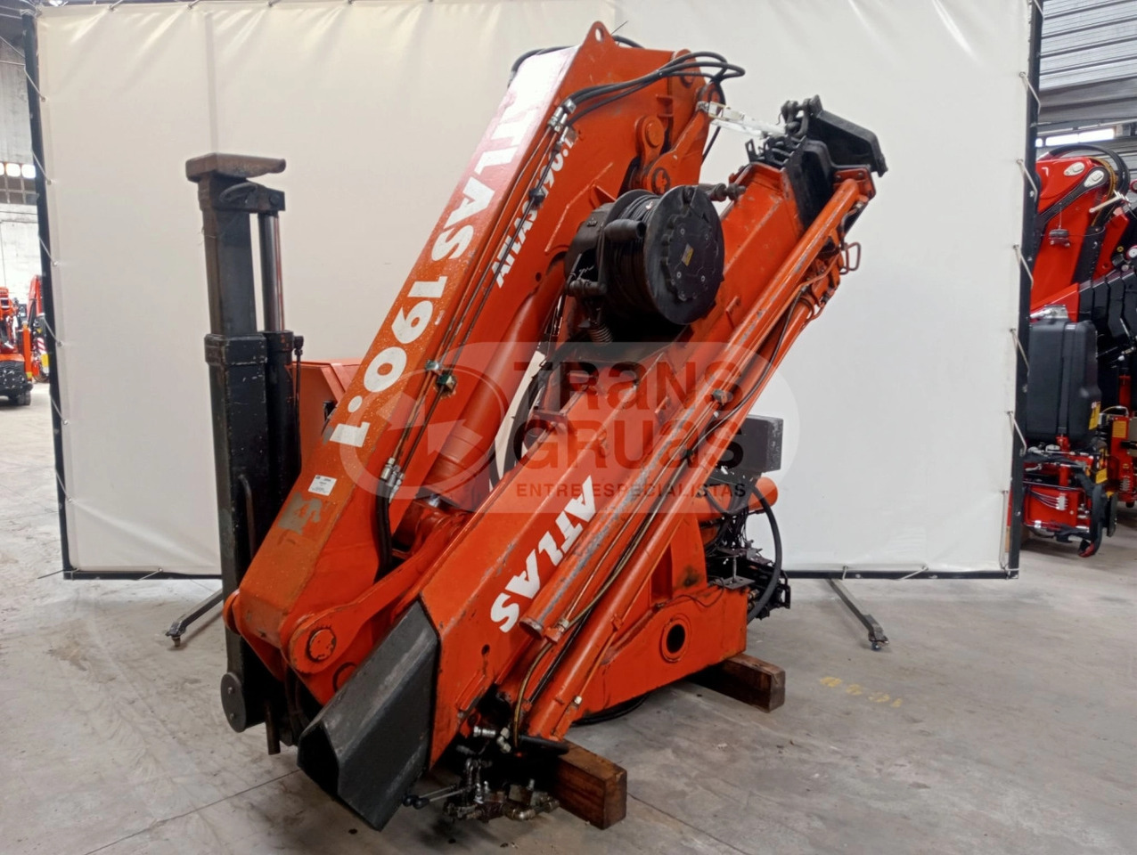 Grúa Atlas AK 190.1 A5 - Grúa para camión para Camión: foto 5 Grúa Atlas AK 190.1 A5 - Grúa para camión para Camión: foto 5