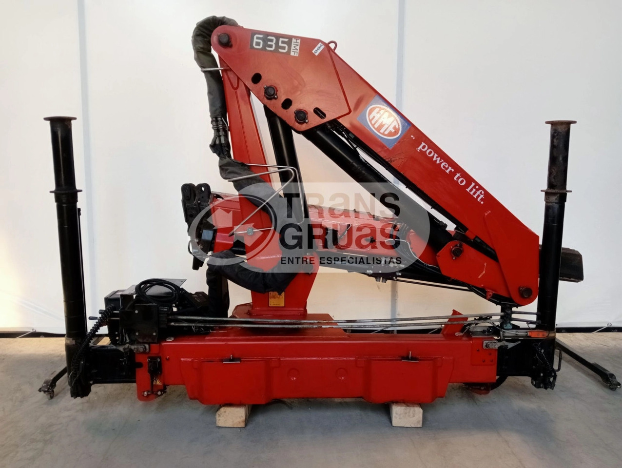 Grúa HMF 635 K2 - Grúa para camión para Camión: foto 5 Grúa HMF 635 K2 - Grúa para camión para Camión: foto 5