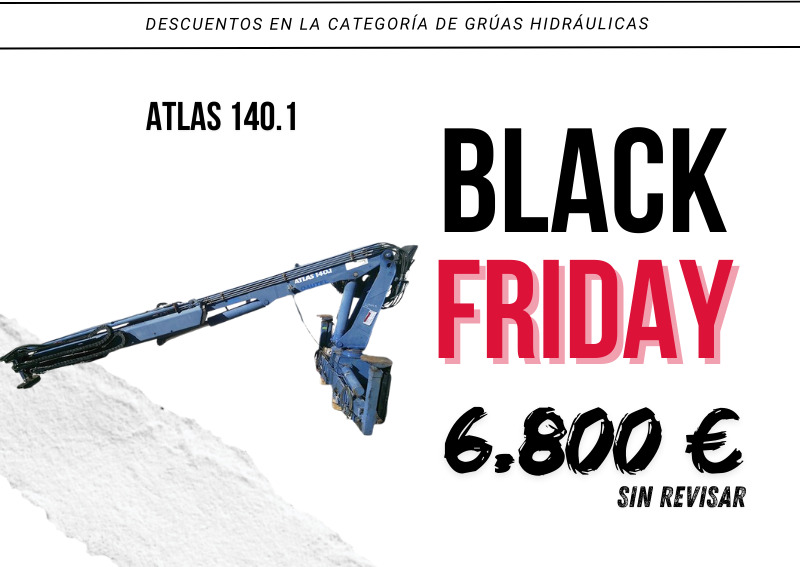 Grúa articulada Atlas AK 140.1 - Grúa para camión para Camión: foto 3 Grúa articulada Atlas AK 140.1 - Grúa para camión para Camión: foto 3