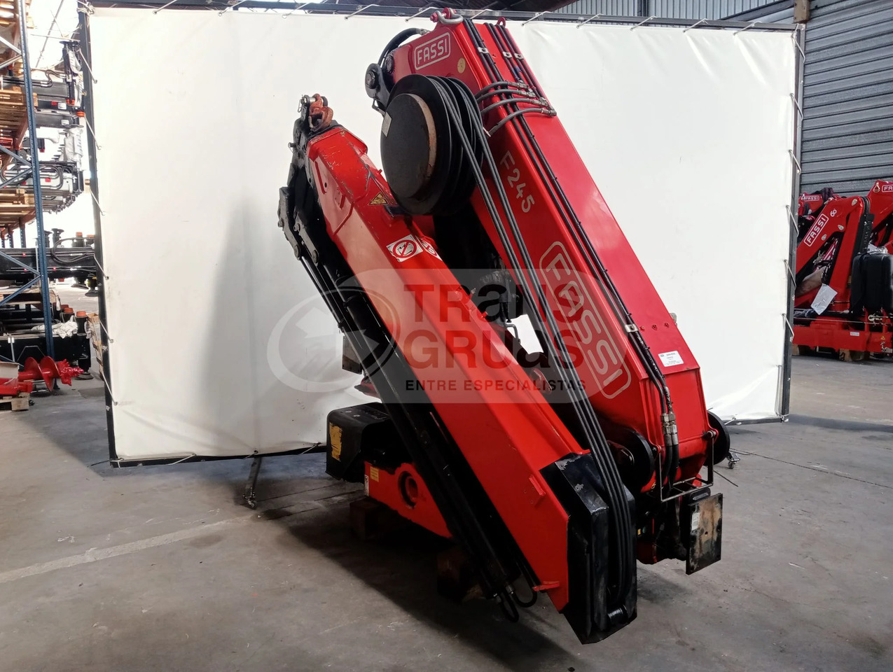 Grúa hidráulica Fassi F245A.2.25 E-DYNAMIC - Grúa para camión: foto 5 Grúa hidráulica Fassi F245A.2.25 E-DYNAMIC - Grúa para camión: foto 5