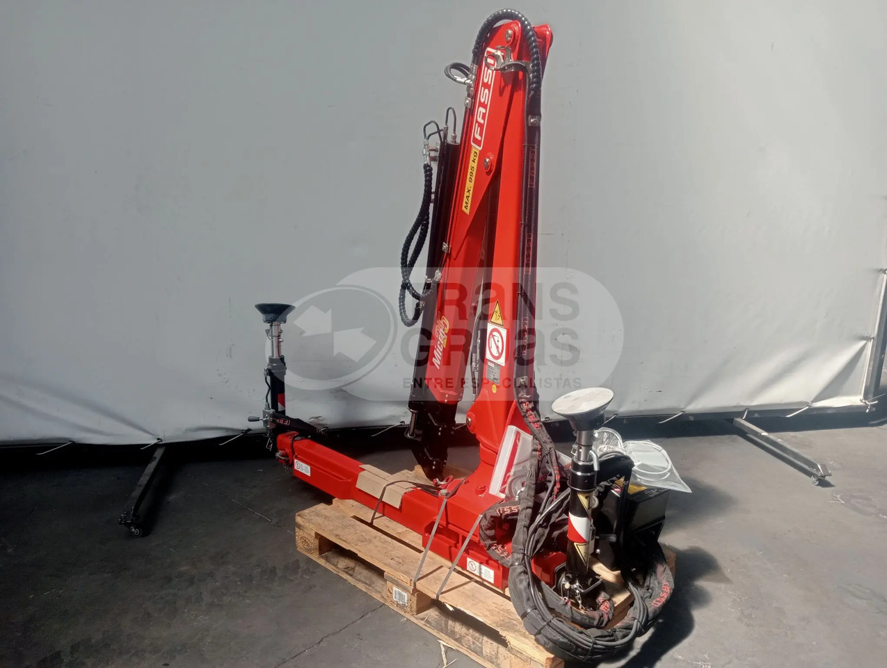 Grúa hidráulica Fassi micro M25A.13 Seminueva - Grúa para camión: foto 4 Grúa hidráulica Fassi micro M25A.13 Seminueva - Grúa para camión: foto 4