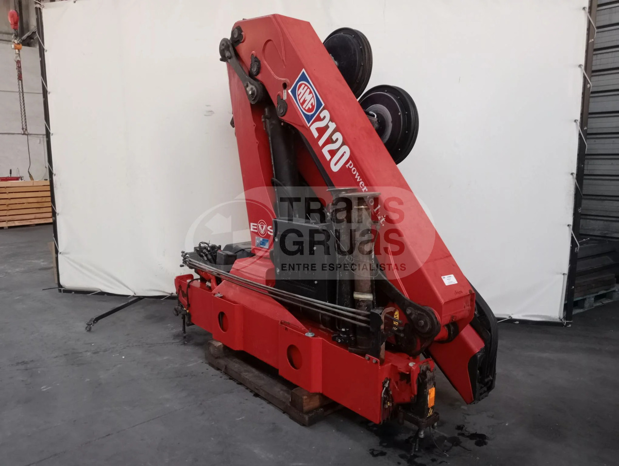 Grúa hidráulica HMF 2120 K4 - Grúa para camión: foto 2 Grúa hidráulica HMF 2120 K4 - Grúa para camión: foto 2