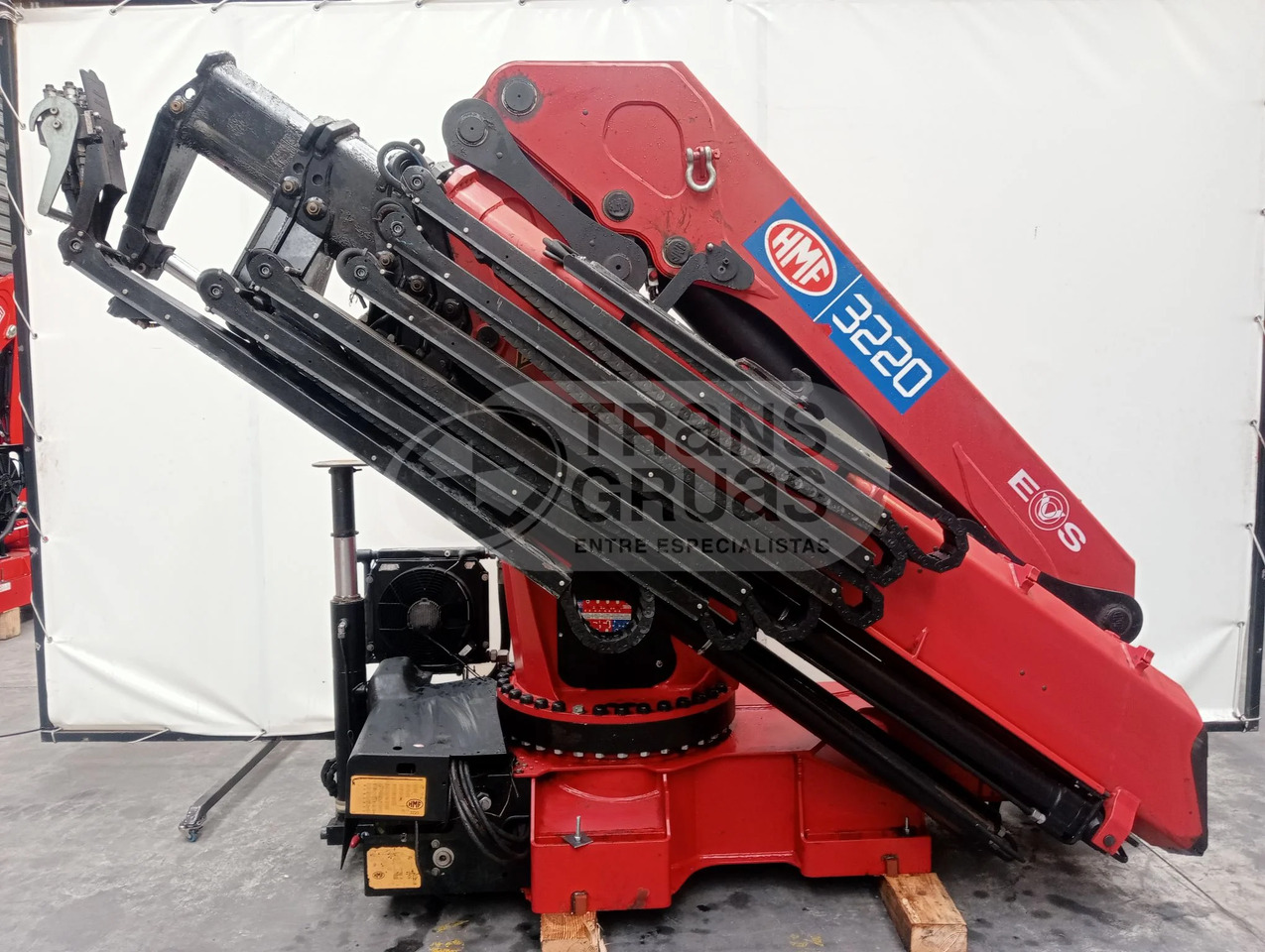 Grúa hidráulica HMF 3220 K6 - Grúa para camión: foto 4 Grúa hidráulica HMF 3220 K6 - Grúa para camión: foto 4