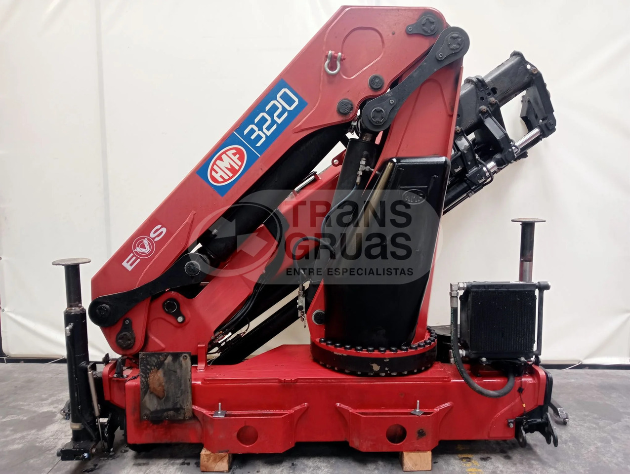 Grúa hidráulica HMF 3220 K6 - Grúa para camión: foto 1 Grúa hidráulica HMF 3220 K6 - Grúa para camión: foto 1