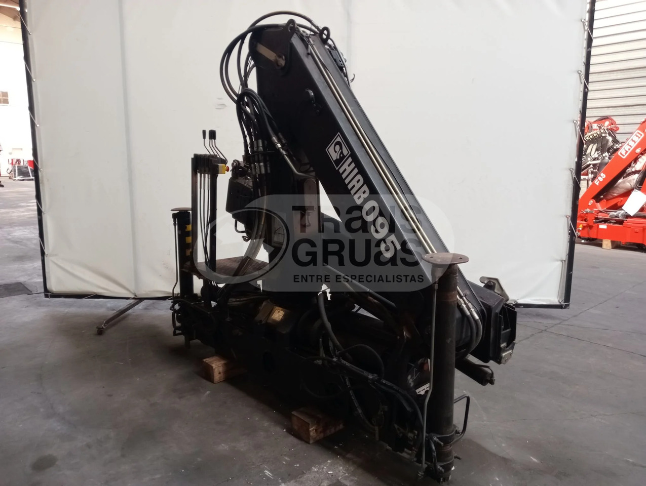 Grúa hidráulica Hiab 095-3 - Grúa para camión: foto 2 Grúa hidráulica Hiab 095-3 - Grúa para camión: foto 2