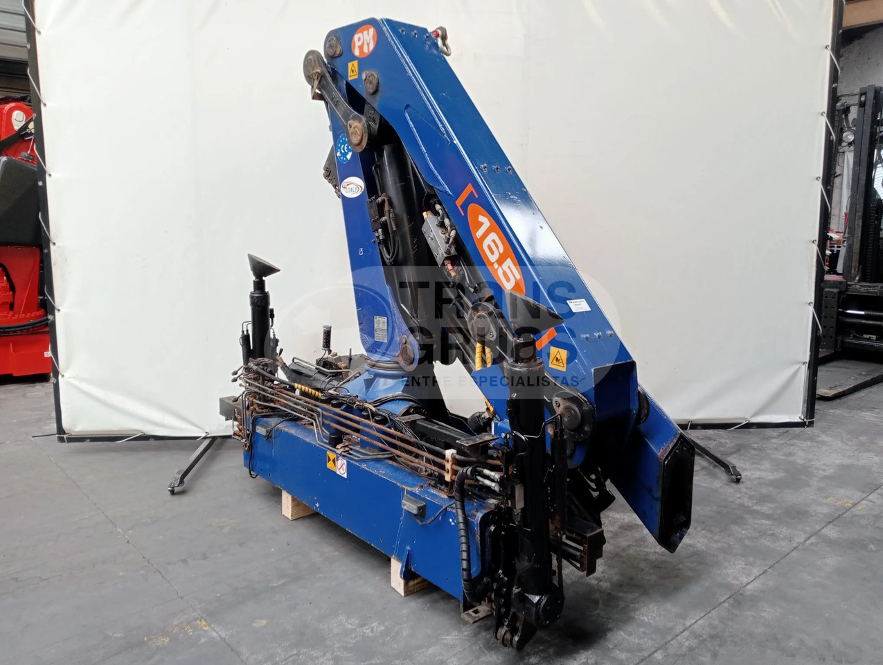 Grúa hidráulica PM 16524 - Grúa para camión: foto 3 Grúa hidráulica PM 16524 - Grúa para camión: foto 3