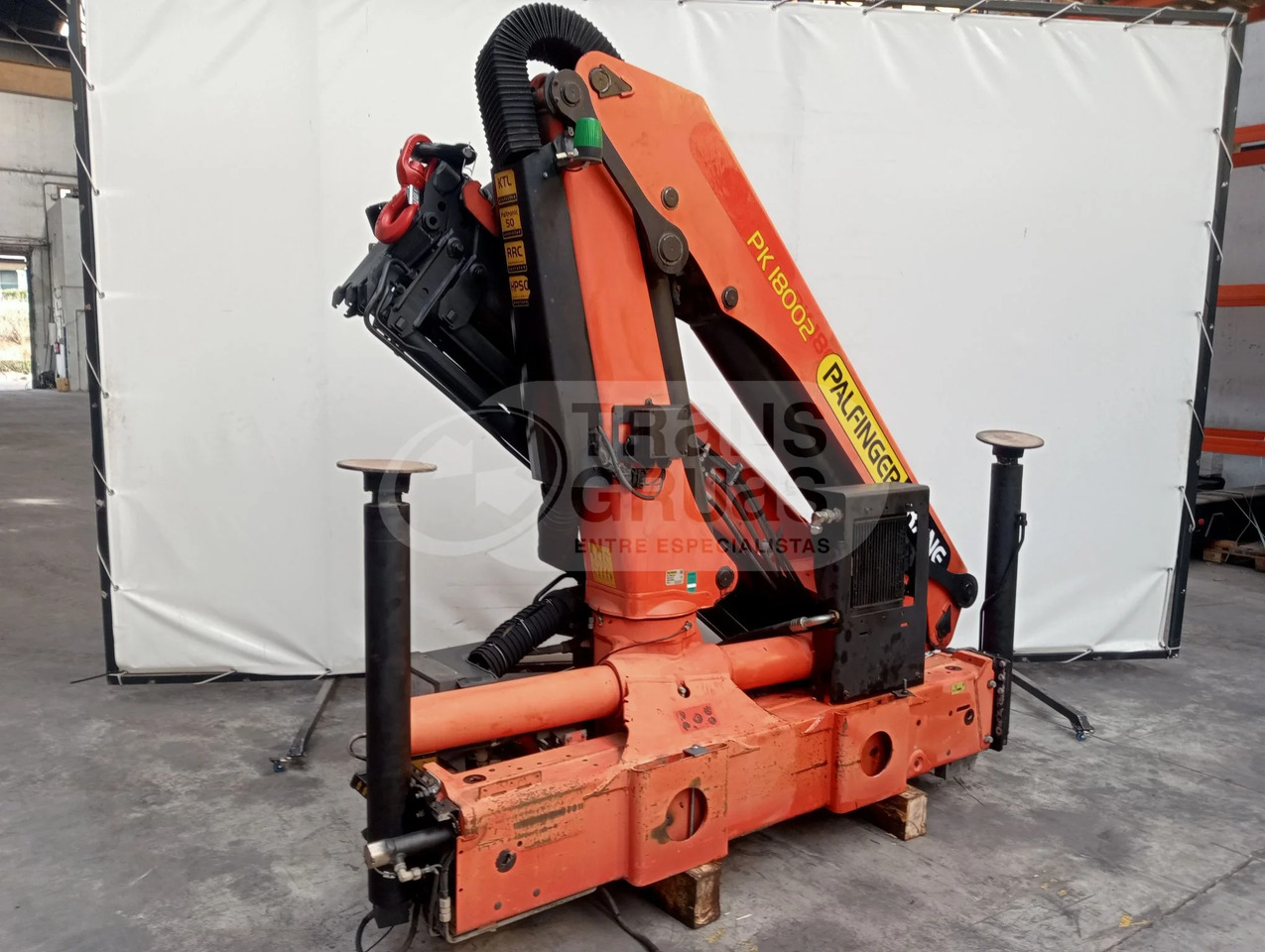 Grúa hidráulica Palfinger PK 18002 EH - Grúa para camión: foto 2 Grúa hidráulica Palfinger PK 18002 EH - Grúa para camión: foto 2