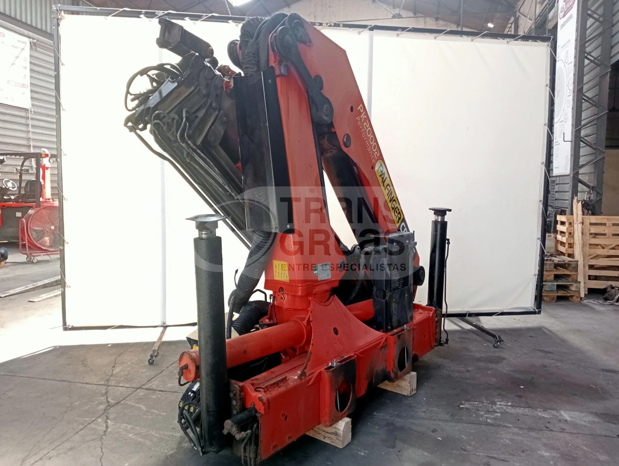 Grúa hidráulica Palfinger PK 20002 - Grúa para camión: foto 3 Grúa hidráulica Palfinger PK 20002 - Grúa para camión: foto 3