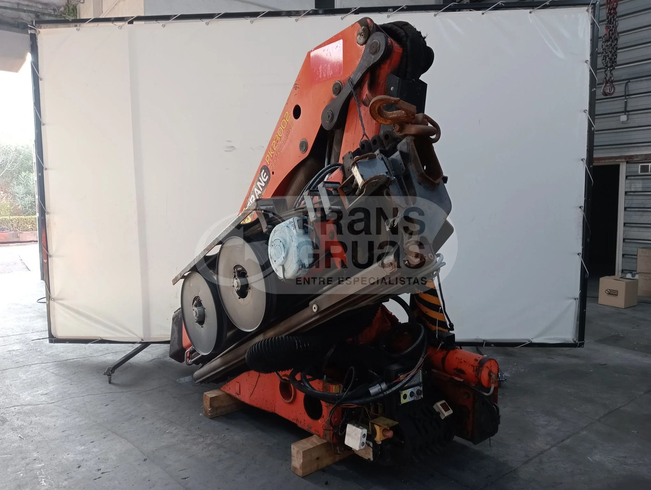 Grúa hidráulica Palfinger PK 23002 - Grúa para camión: foto 4 Grúa hidráulica Palfinger PK 23002 - Grúa para camión: foto 4