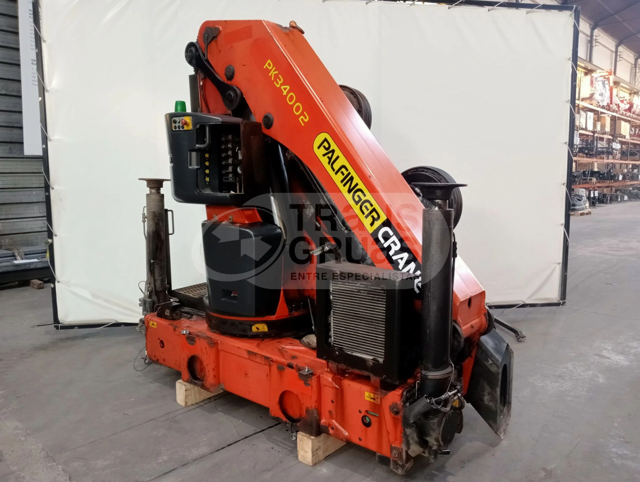 Grúa hidráulica Palfinger PK 34002 SH - Grúa para camión: foto 1 Grúa hidráulica Palfinger PK 34002 SH - Grúa para camión: foto 1