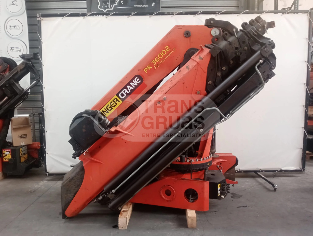 Grúa hidráulica Palfinger PK 36002 - Grúa para camión: foto 4 Grúa hidráulica Palfinger PK 36002 - Grúa para camión: foto 4