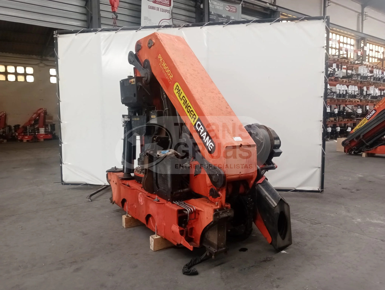 Grúa hidráulica Palfinger PK 36002 - Grúa para camión: foto 1 Grúa hidráulica Palfinger PK 36002 - Grúa para camión: foto 1