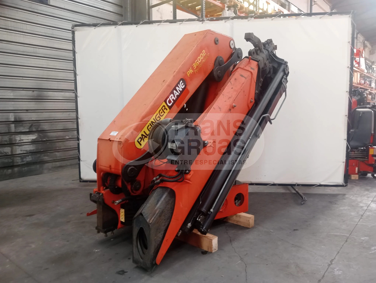 Grúa hidráulica Palfinger PK 36002 - Grúa para camión: foto 1 Grúa hidráulica Palfinger PK 36002 - Grúa para camión: foto 1