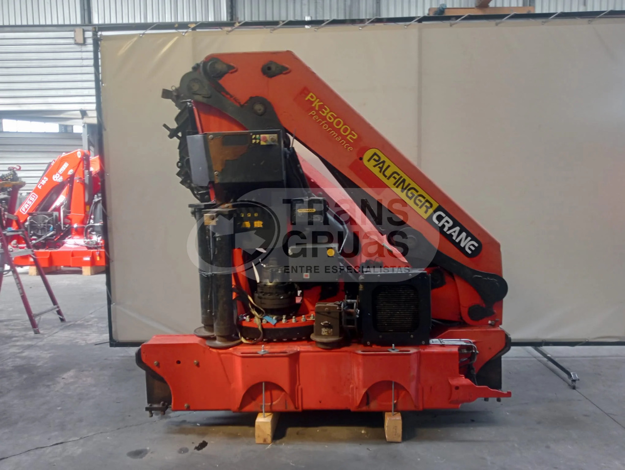 Grúa hidráulica Palfinger PK 36002 - Grúa para camión: foto 3 Grúa hidráulica Palfinger PK 36002 - Grúa para camión: foto 3