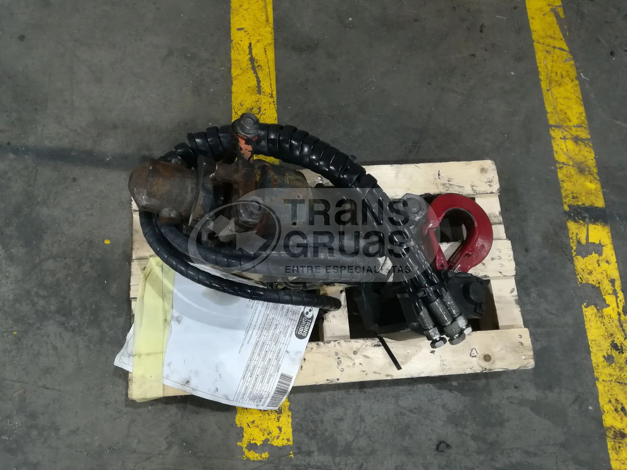 Rotator palfinger + gancho ocasión - Implemento: foto 3 Rotator palfinger + gancho ocasión - Implemento: foto 3