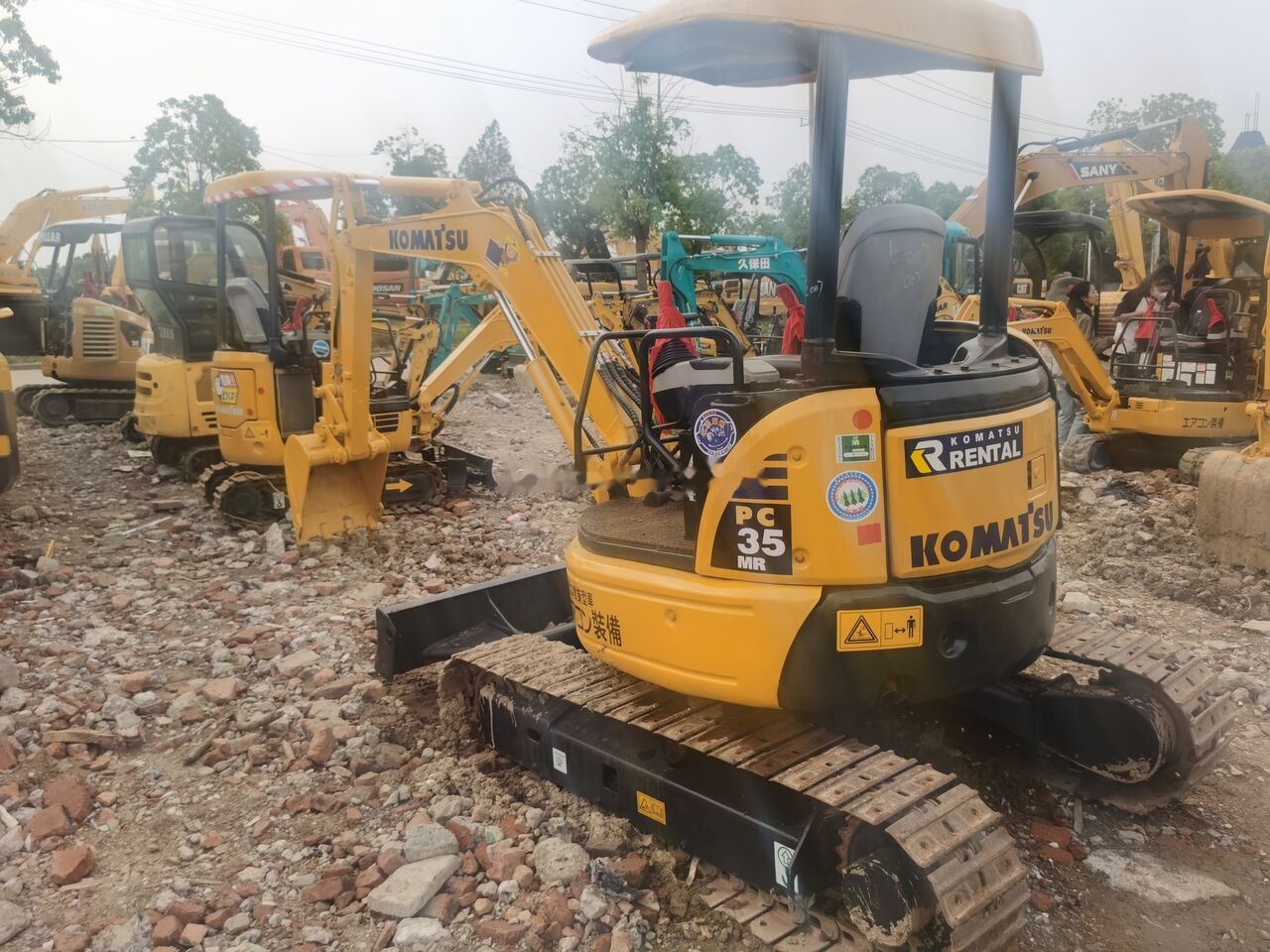 Komatsu PC35MR - Miniexcavadora: foto 4 Komatsu PC35MR - Miniexcavadora: foto 4