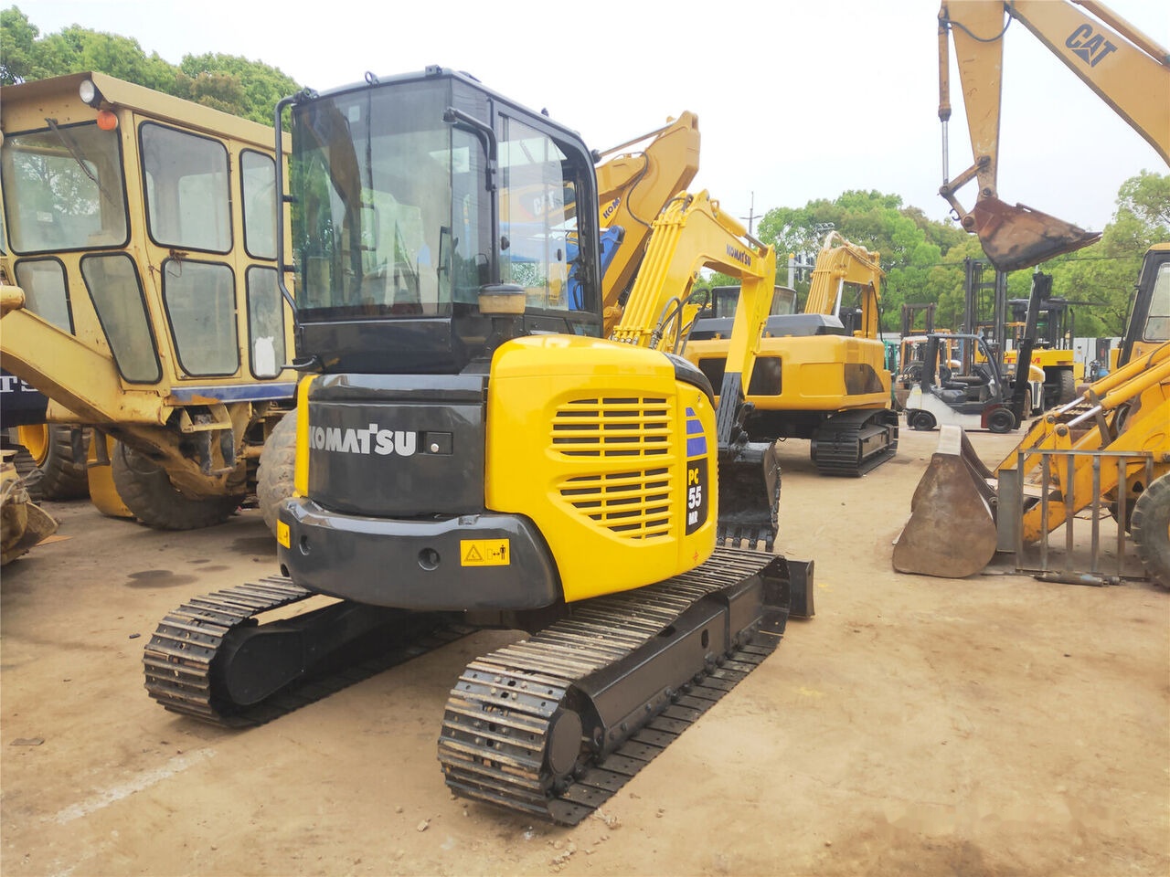 Komatsu PC55MR - Miniexcavadora: foto 2 Komatsu PC55MR - Miniexcavadora: foto 2