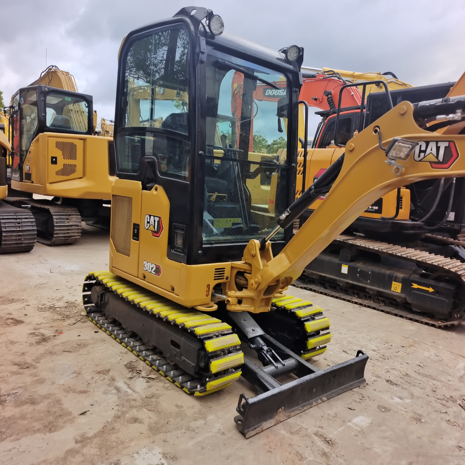 Miniexcavadora CAT 302CR WITH RUBBER TRACK: foto 11