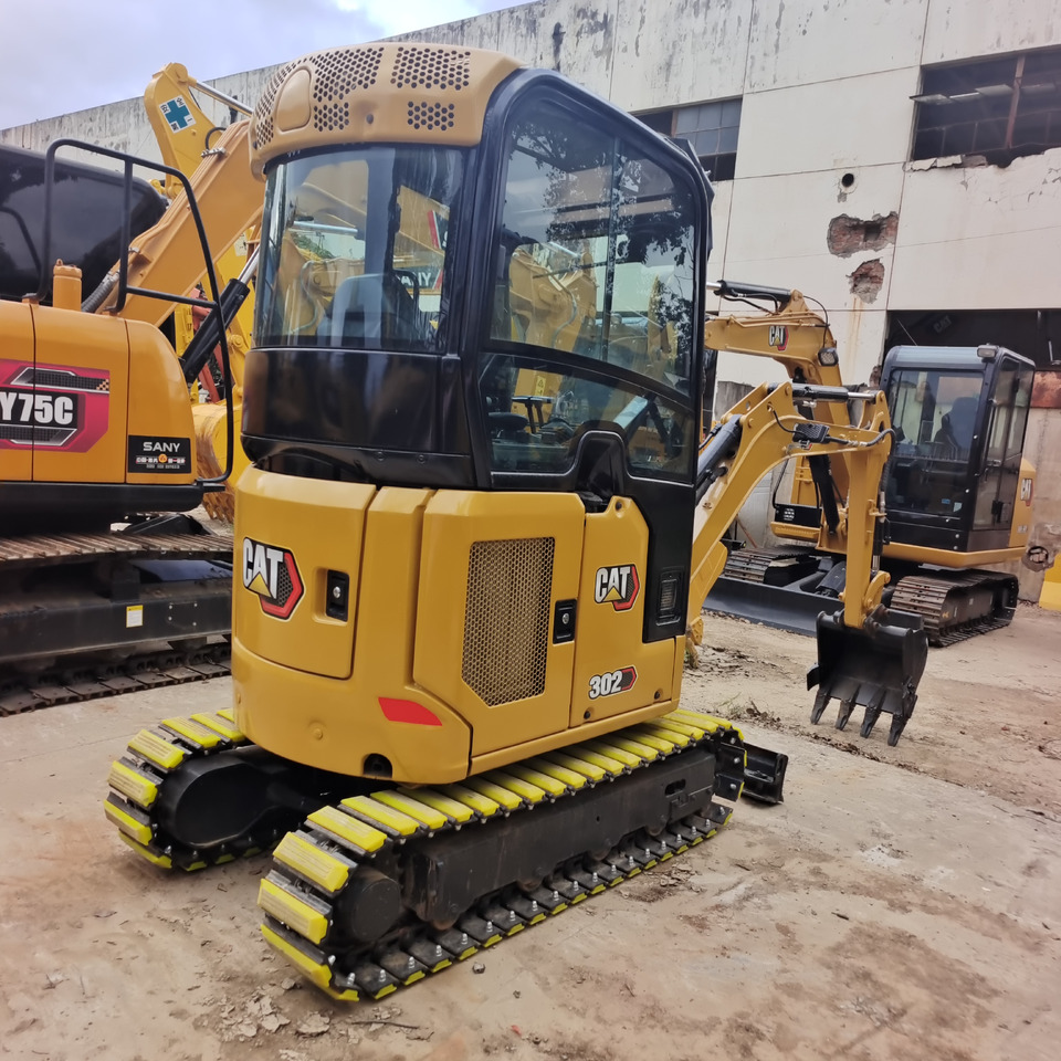 Miniexcavadora CAT 302CR WITH RUBBER TRACK: foto 12