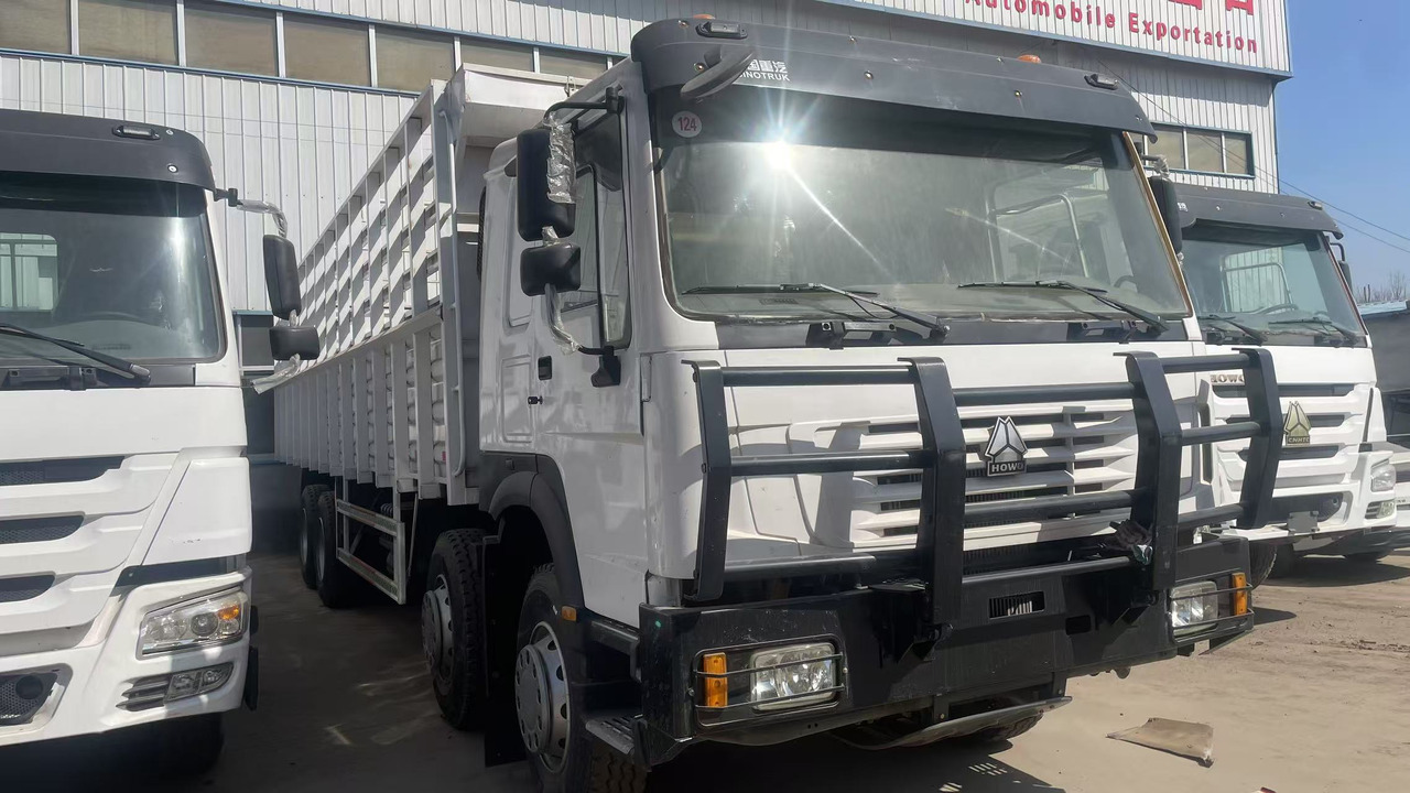 SINOTRUK HOWO 8*4 DUMP TRUCK 371 375 380 420 HP - Camión transporte de ganado: foto 3 SINOTRUK HOWO 8*4 DUMP TRUCK 371 375 380 420 HP - Camión transporte de ganado: foto 3