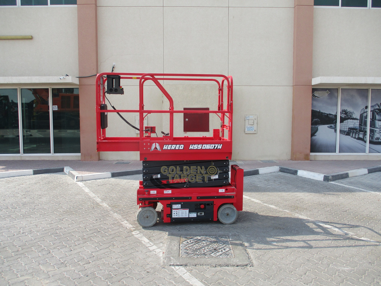 Plataforma de tijeras nuevo Hered HSS0607H Hydraulic Scissor Lift: foto 8