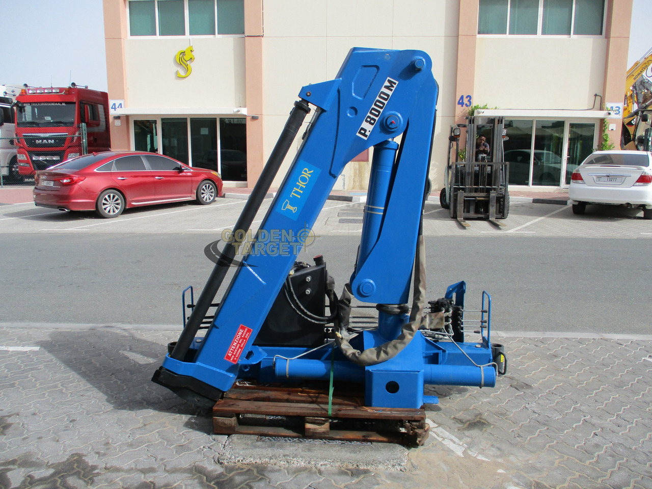 ING BONFIGLIOLI IBP 8000 M / 2SI CRANE - Grúa para camión para Camión: foto 2 ING BONFIGLIOLI IBP 8000 M / 2SI CRANE - Grúa para camión para Camión: foto 2