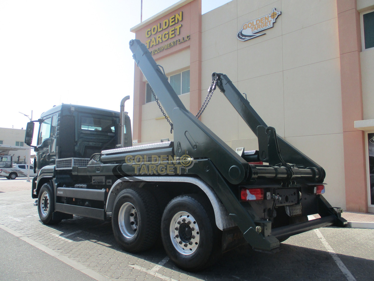 MAN TGS 26.440 6x2 Skip Loader - Camión portacontenedor de cadenas: foto 4 MAN TGS 26.440 6x2 Skip Loader - Camión portacontenedor de cadenas: foto 4