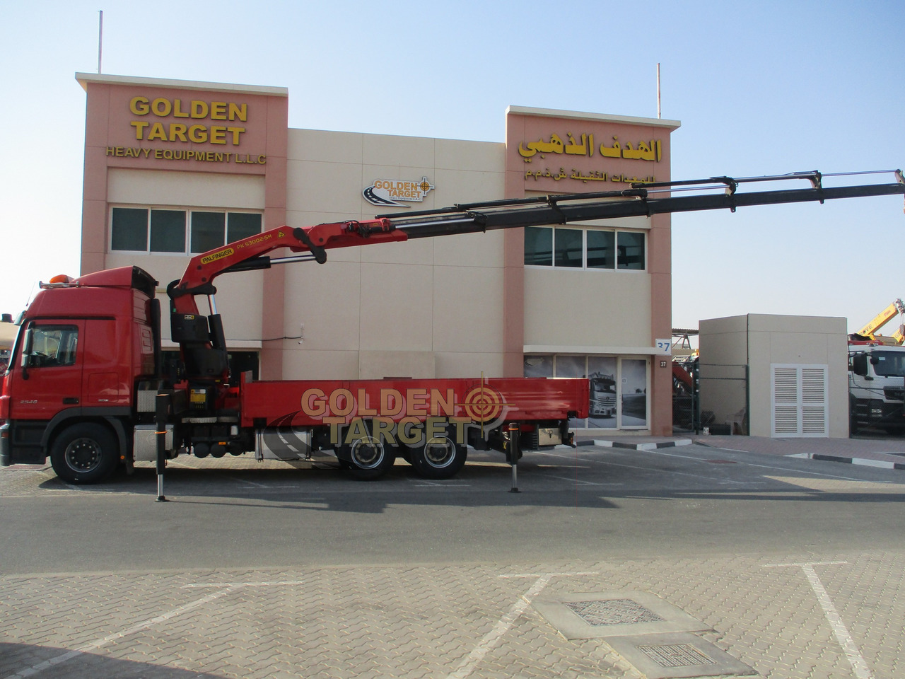 Camión grúa MERCEDES-BENZ 2546 6x4 PALFINGER PK53002 Crane: foto 12 Camión grúa MERCEDES-BENZ 2546 6x4 PALFINGER PK53002 Crane: foto 12