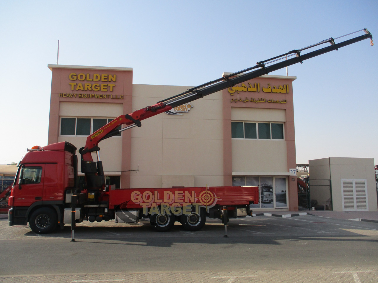 Camión grúa MERCEDES-BENZ 2546 6x4 PALFINGER PK53002 Crane: foto 8 Camión grúa MERCEDES-BENZ 2546 6x4 PALFINGER PK53002 Crane: foto 8