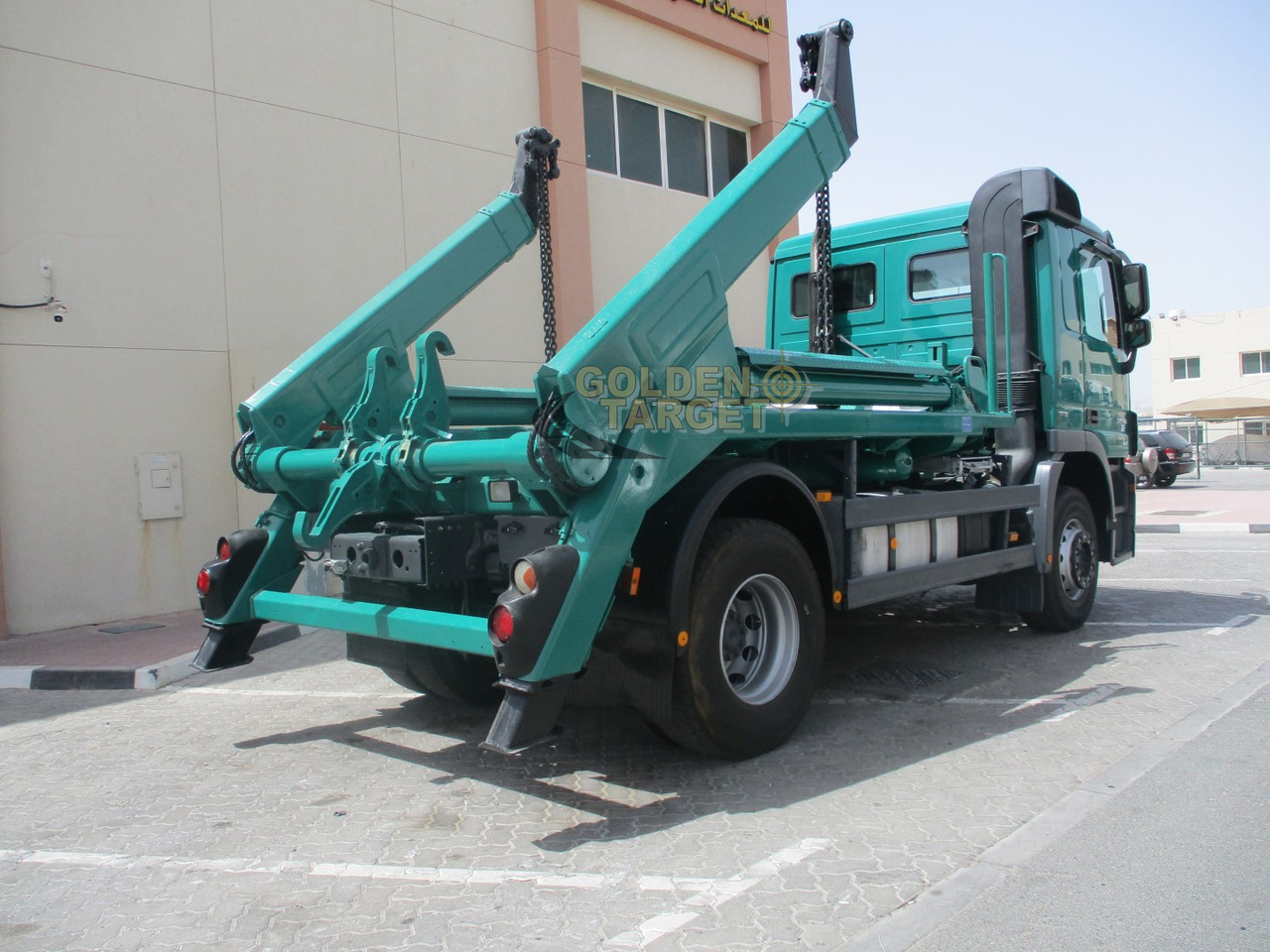 MERCEDES-BENZ Actros 1836 4x2 Skip Loader - Camión portacontenedor de cadenas: foto 3 MERCEDES-BENZ Actros 1836 4x2 Skip Loader - Camión portacontenedor de cadenas: foto 3