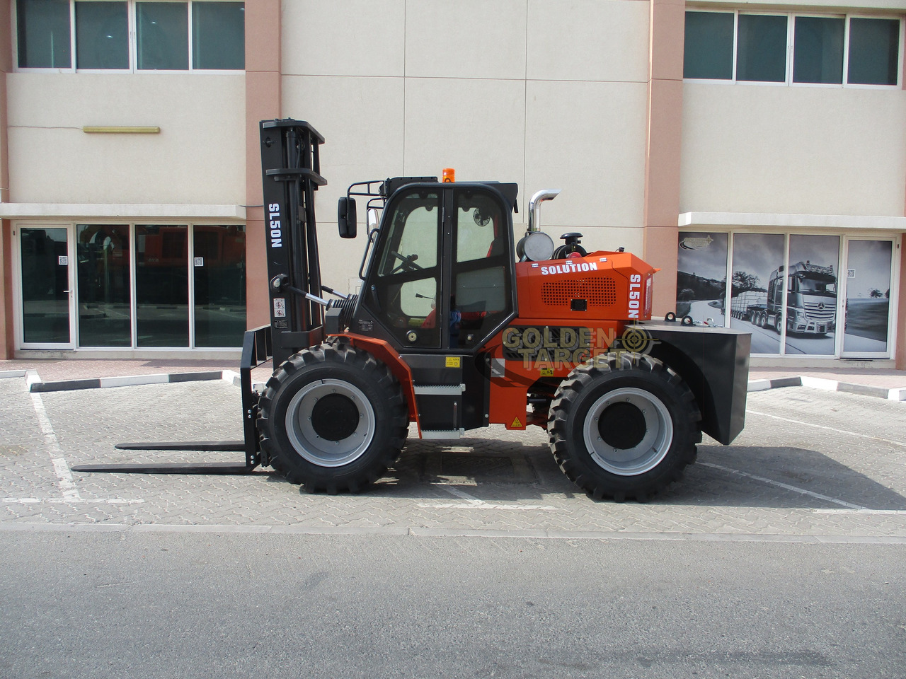 Carretilla elevadora diésel nuevo Solution SL50N Rough Terrain Forklift: foto 6