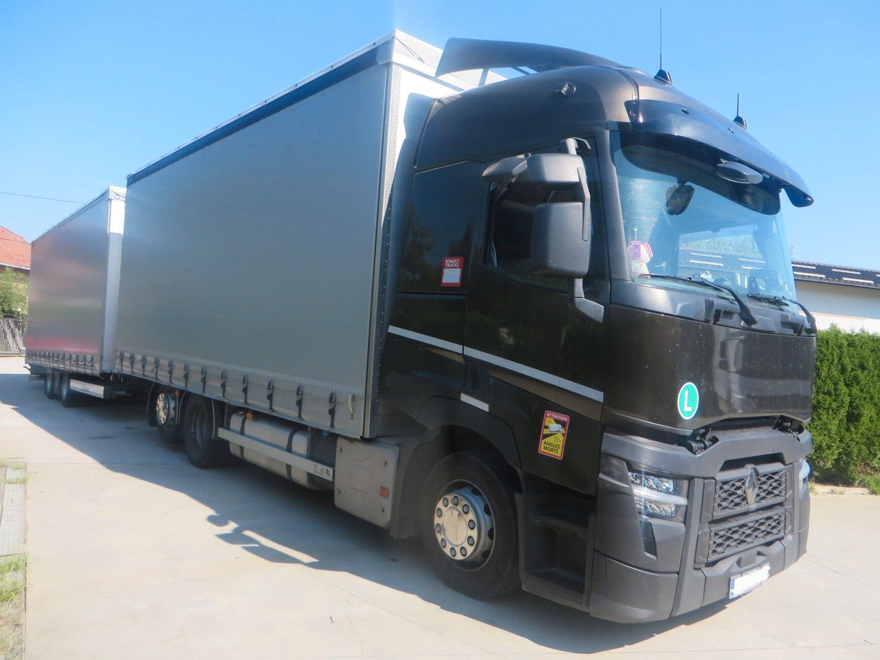 Renault T480 SC 6x2 tandem jumbo 116m3 - Camión lona: foto 2 Renault T480 SC 6x2 tandem jumbo 116m3 - Camión lona: foto 2