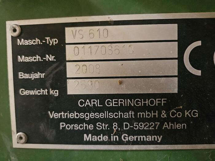 Geringhoff VarioStar 610 - Cabezal de grano: foto 4 Geringhoff VarioStar 610 - Cabezal de grano: foto 4