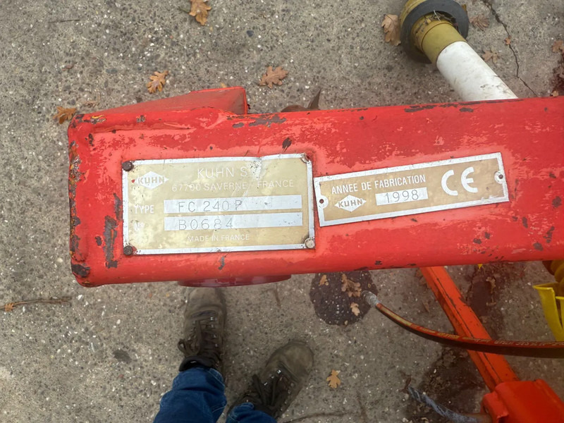 Kuhn FC 240 P Kneuzer maaier - Segadora: foto 3 Kuhn FC 240 P Kneuzer maaier - Segadora: foto 3