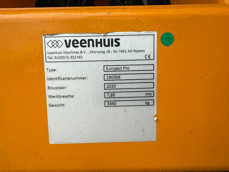 Maquinaria agrícola Veenhuis Euroject Pro 766 NIEUW STAAT Zodebemester Bemester: foto 20