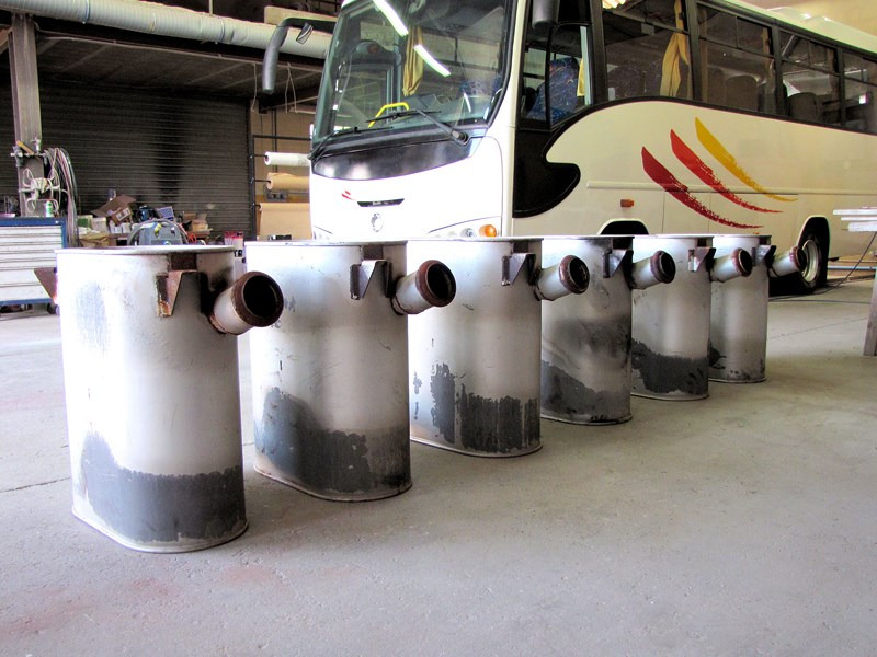 Pots d'échappement ILIADE : - Sistema de escape para Autobús: foto 5 Pots d'échappement ILIADE : - Sistema de escape para Autobús: foto 5