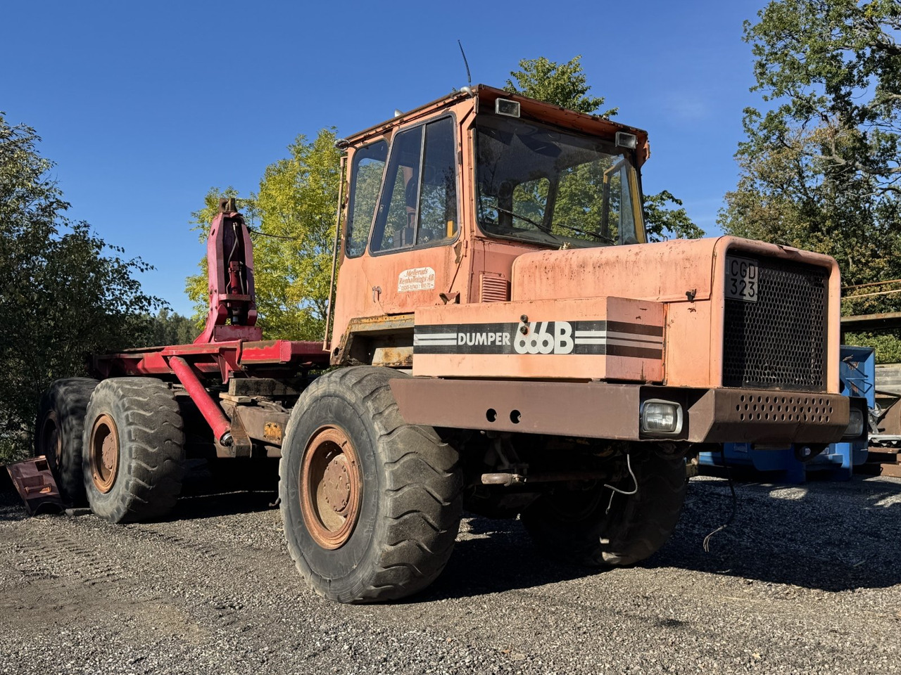 Dumper Engström o Nilsson 666B -1979 | CAT V8 | Renoveringsobjekt - Dúmper articulado: foto 1 Dumper Engström o Nilsson 666B -1979 | CAT V8 | Renoveringsobjekt - Dúmper articulado: foto 1