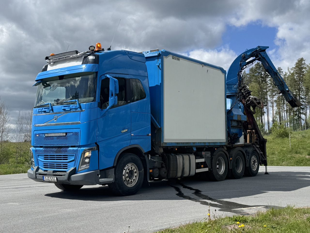 Huggbil Volvo FH16 750 8X4 -2019 | HIAB | ERJO | Full-luft - Camión volquete, Camión grúa: foto 1 Huggbil Volvo FH16 750 8X4 -2019 | HIAB | ERJO | Full-luft - Camión volquete, Camión grúa: foto 1