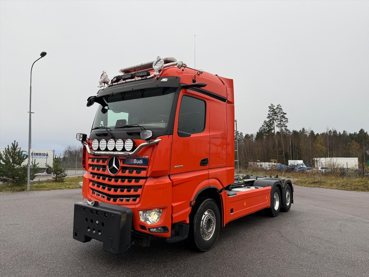 Lastväxlare Mercedes-Benz Arocs -2022 | JOAB | Plogutrustad - Camión multibasculante: foto 1 Lastväxlare Mercedes-Benz Arocs -2022 | JOAB | Plogutrustad - Camión multibasculante: foto 1