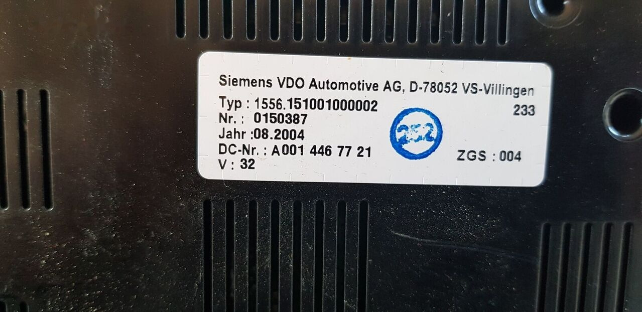 Mercedes-Benz INSTRUMENT PANEL A0014467721 Mercedes-Benz ATEGO - Salpicadero para Camión: foto 1 Mercedes-Benz INSTRUMENT PANEL A0014467721 Mercedes-Benz ATEGO - Salpicadero para Camión: foto 1