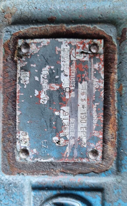 ZF 16 S-190 EPS   Mercedes-Benz MB - Caja de cambios para Camión: foto 3 ZF 16 S-190 EPS   Mercedes-Benz MB - Caja de cambios para Camión: foto 3